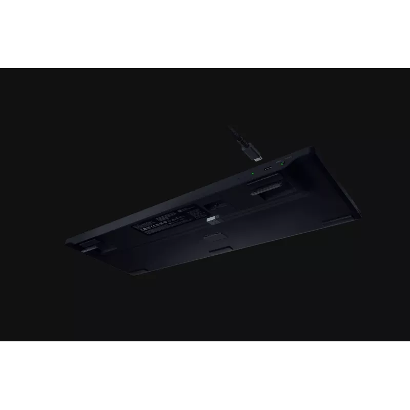 Razer MelnsWidow V4 Low-Profile HyperSpeed mehāniskā RGB bezvadu tastatūra