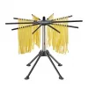 Pasta žāvētājs GEFU Diverso G-28371 — nerūsējošais tērauds, 4 līmeņi, salokāms, 420×302 mm
