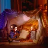 LED vītne Twinkly TWD200STP-TEU daudzkrāsains iekštelpu sloksne, 5 cm atstatums, IP20, caurspīdīgs kabelis