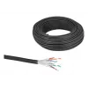 Tīkla kabelis DeLOCK 80597 Melns Cat6a U/FTP 50m