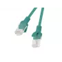 LANBERG tīkla kabelis Cat5e RJ-45 uz RJ-45 PCU5-20CC-0025-G, 0,25 m, zaļš, U/UTP