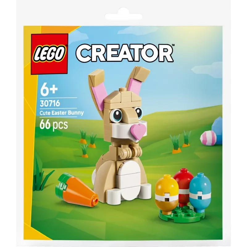 Bricks Creator 30716 Jauks Lieldienu zaķis