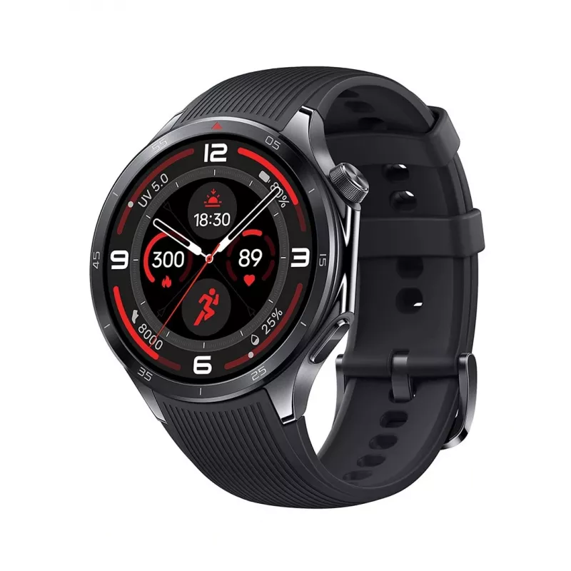 OnePlus Watch 3 Obsidian Titanium viedpulkstenis, 1,5 collu AMOLED, GPS