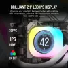 Displejs Corsair CW-9061012-WW Balts 210g
