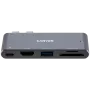 CANYON centrmezgls DS-5 5in1 Thunderbolt 3 4k Space Grey