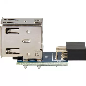 Connector DeLOCK 1 x 9-pin 2.54 mm/2 x USB 2.0-A 41825