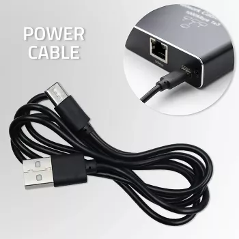 Ethernet mini slēdzis QOLTEC 52293 1x4 RJ45, 1-ieeja 4-izejas nepārvaldāms tīkla sadalītājs