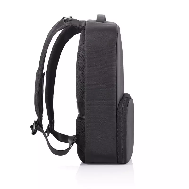 Mugursoma XDDESIGN FLEX GYM BAG — 24 L, piemērota 15,6 collu / 39,6 cm planšetei / piezīmjdatoram, polsterētas regulējamas plecu siksnas, melna