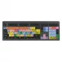 Tastatūra Logickeyboard LKB-LOGXP2-A2M-UK Universāla USB QWERTY UK angļu valoda Melna