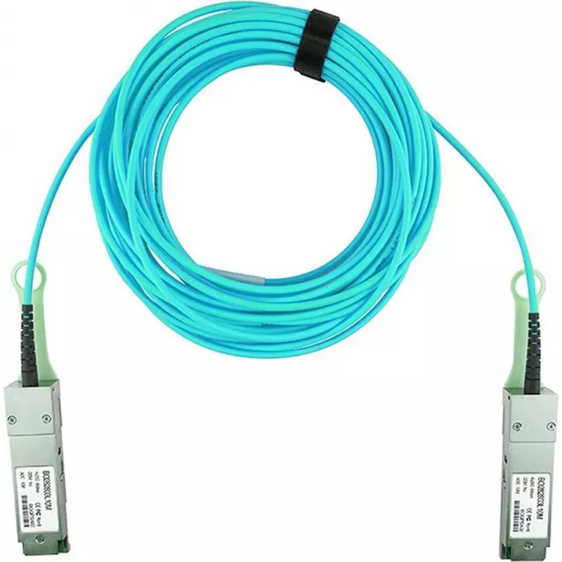 AOC Aktīvais optiskais kabelis CBO QSFP-100G-AOC-20M 20 m — QSFP+ 100G optiskā tiešā savienojuma saite