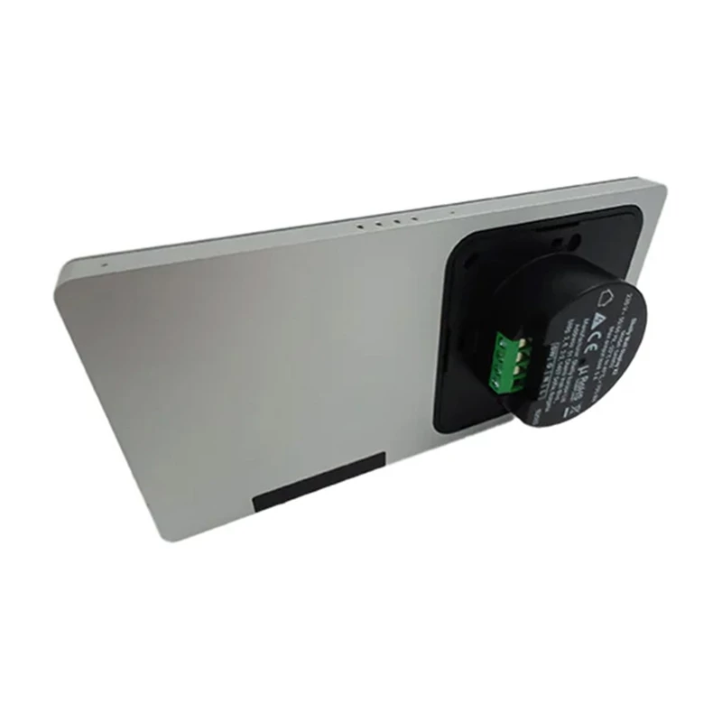 Divu vadības paneļu Shelly Wall Display X2 WiFi/BLU (sudraba) + BLU H&T