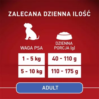 Sausā suņu barība Purina Nestle Mini Adult Beef & Rice 800 g — sausi grauzdiņi maziem pieaugušiem suņiem, 27% olbaltumvielu, 17% tauku
