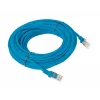 Lanberg UTP Cat.5e patch vads 10m zils PCU5-10CC-1000-B