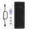 FUNCTION Elite MiniTKL, spēļu tastatūra melna, DE izkārtojums, NZXT Swift