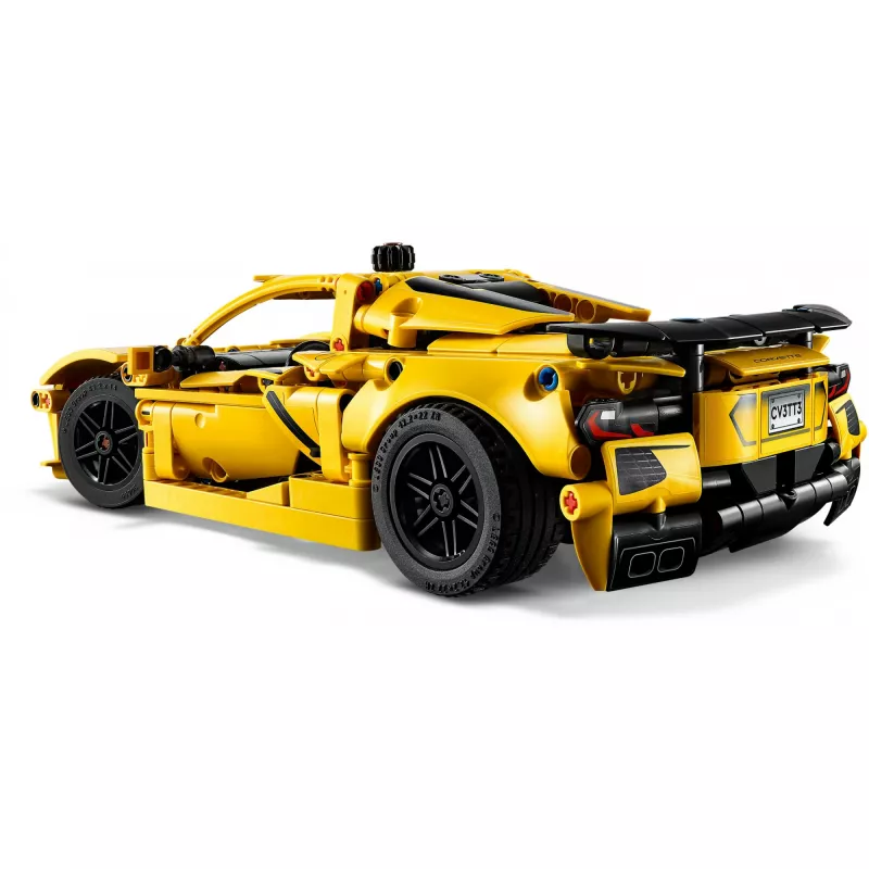 LEGO Technic Corvette Stingray 42205 2-in-1 kabriolets un kupeja modelis, 732 detaļas, 80×270×140 mm