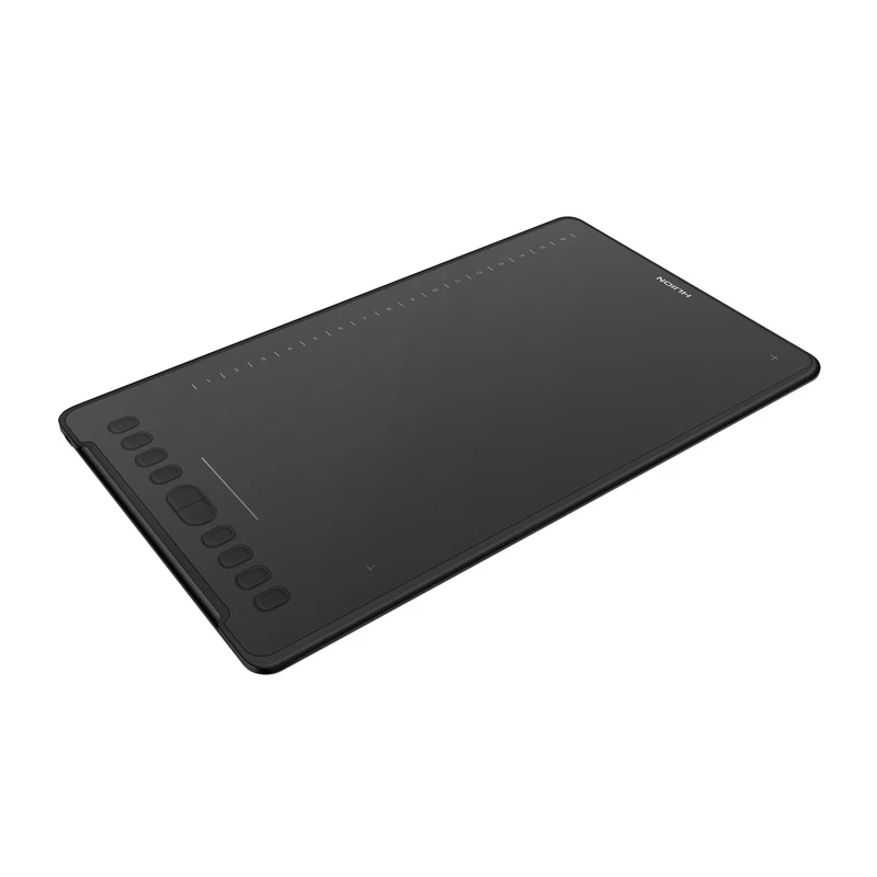 HUION H1161 grafiskais planšetdators 5080 lpi 279.4 x 174.6 mm USB Melns