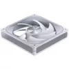 140mm Jonsbo ZA-140W PWM ARGB korpusa ventilators, balts, Infinity Mirror