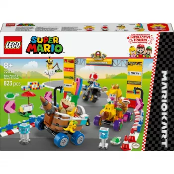 Bricks Mario Kart - Baby Peach & Grand Prix komplekts