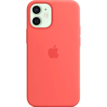 Apple Case with MagSafe - Vāciņš mobilajam tālrunim - Silikons - Rozā citrusa - iPhone 12 mini (MHKP3ZM/A)