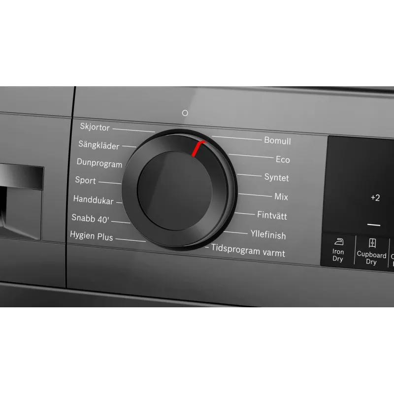 Bosch WQG245DXSN Siltumsūkņa veļas žāvētājs 9 kg