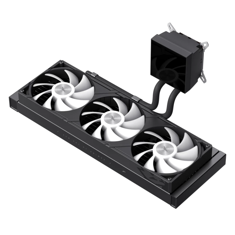 Gamemax CPU šķidruma dzesētājs | GLACIER 360 LCD BK | Intel, AMD