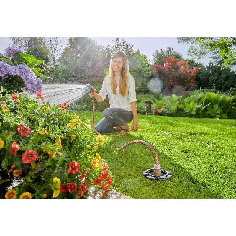 Ūdens šļūtenes savienotājs Gardena 8266-20 Melna Zila 1 gab.