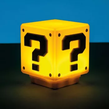 Paladone Super Mario Mini jautājumu bloka gaisma