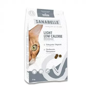 BOSCH Sanabelle Light mazkaloriju mājputnu gaļa - sausā kaķu barība - 8kg