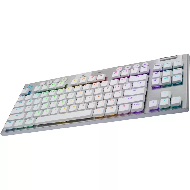 Spēļu tastatūra Logitech G G915 X LIGHTSPEED Tenkeyless mehāniskā bezvadu