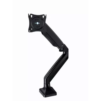 Monitora stiprinājums GEMBIRD MA-DA1-03 17–35 collu ekrāniem, 10 kg, VESA 75x75–100x100, skava/caurlaide, melns