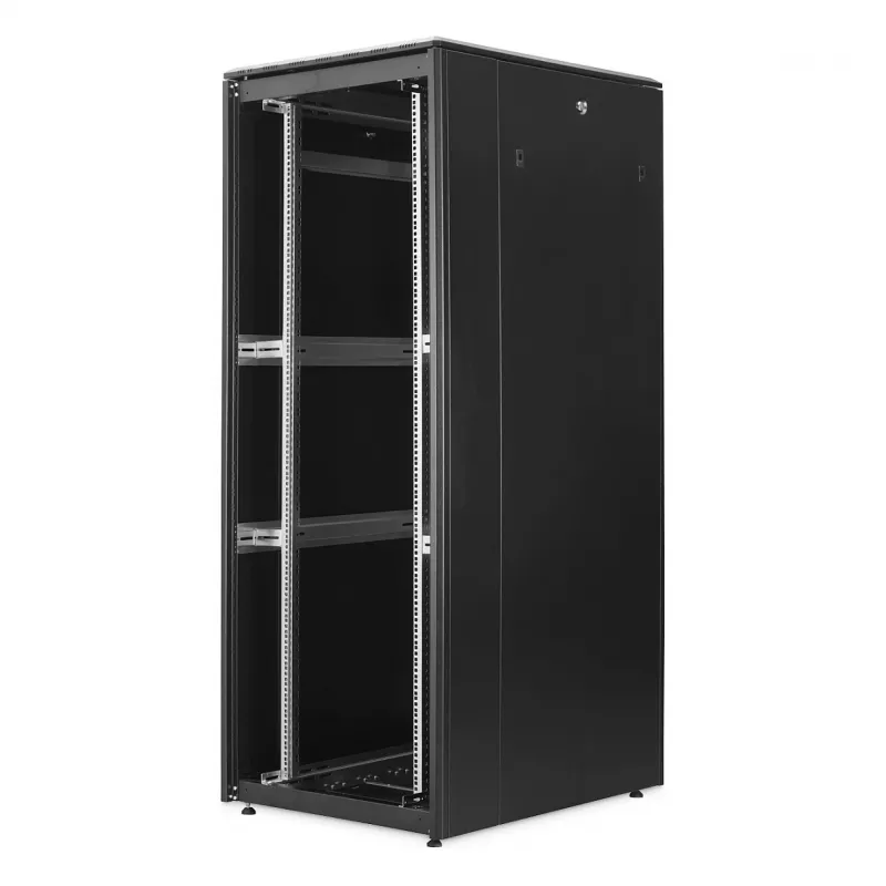 Tīkla skapis DIGITUS Unique Light sērija 42U 800×1000 mm (P×D) brīvi stāvošs, 800 kg, IP20, atslēgas slēdzene