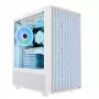 PC case MODECOM BREEZE ARGB Flow MIDI Melns — ATX, 3x140mm front + 1x140mm rear, tempered glass, USB-C