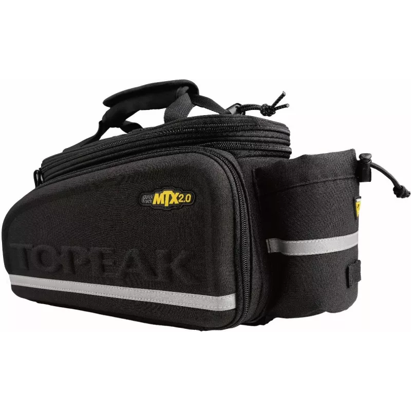 Bagāžnieka soma TOPEAK MTX TrunkBag EX 2.0 — aizmugurējā plaukta stiprinājuma velosomas, kompakts izmērs, 2024 modelis