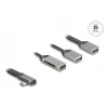 DeLOCK 64303 USB 3.2 Gen 1 Type-C centrmezgls 5000 Mbit/s Pelēks