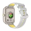 Viedpulkstenis Colmi P86 Gold ar Bluetooth un sirds ritma monitoru