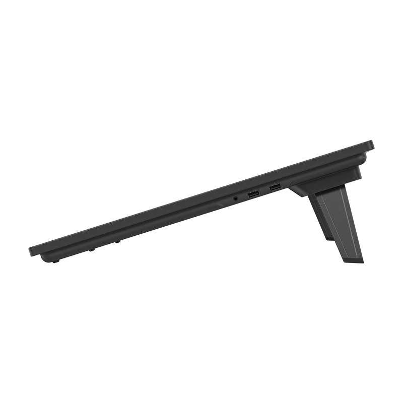 Zīmēšanas displejs HUION Kamvas Pro 27 GT2701 — 27 collu 3840×2160 IPS 16:9, 596,7×335,7 mm darba zona, 300 cd/m², sRGB 99%