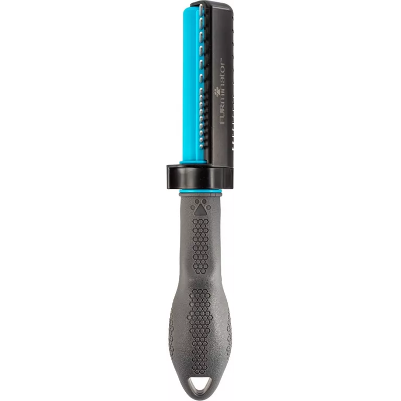 FURminator 2 vienā - fēminators samezglojumu noņemšanai un suņu spalvas kopšanai