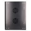 Pie sienas stiprināms statīvs Extralink Extralink Rackmount cabinet 9U 600x450 melns