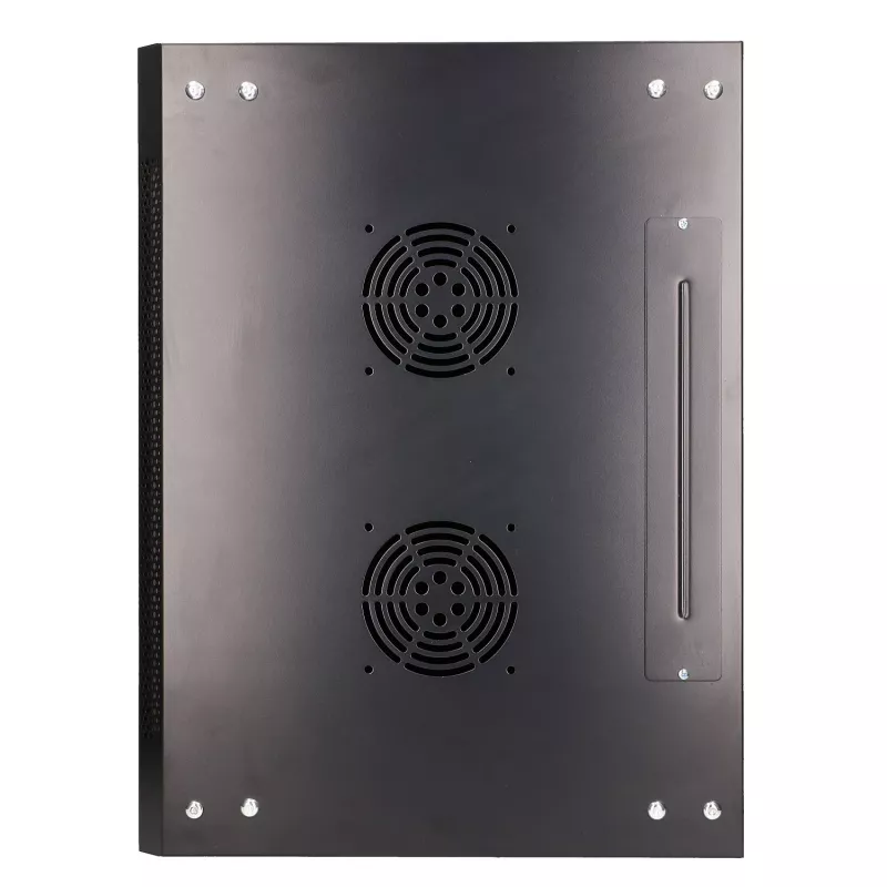Pie sienas stiprināms statīvs Extralink Extralink Rackmount cabinet 9U 600x450 melns