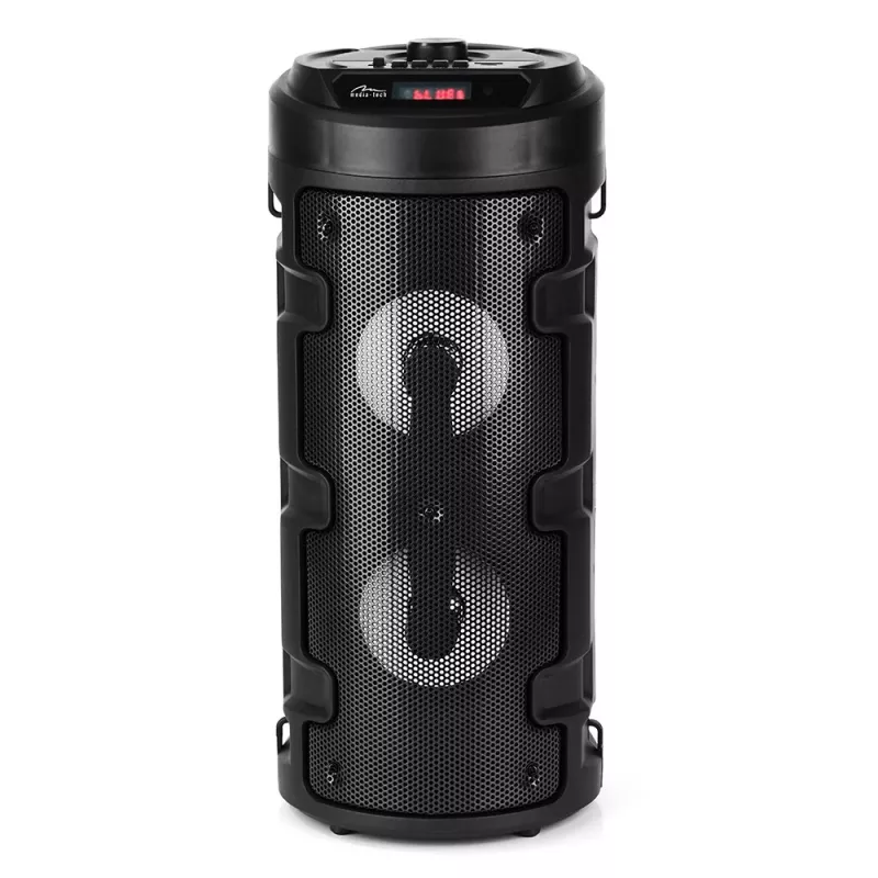 Media-tech Partybox Keg Bt - Kompakts Bluetooth stereo skaļrunis ar FM radio, MP3 atskaņotāju MT3165