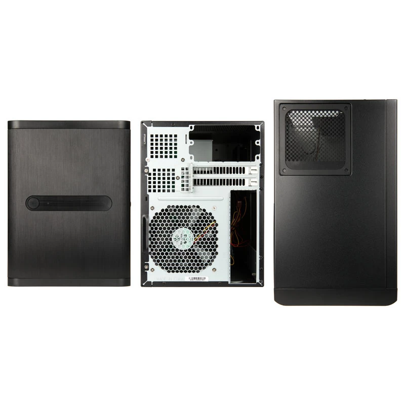 Datora korpuss Silverstone SST-DS380B Mini-ITX melns