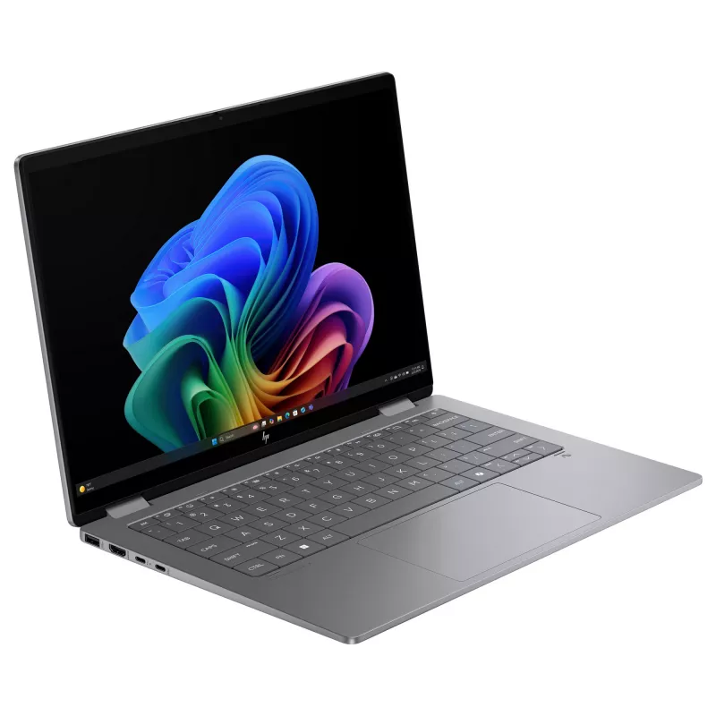 HP OmniBook X Flip Next Gen AI klēpjdators 14-fm0056ng - Flip dizains - Intel Core Ultra 5 226V / 2.1 GHz - Win 11 Home - Arc Graphics 130V - 16 GB RAM - 512 GB SSD NVMe - 35,6 cm (14)