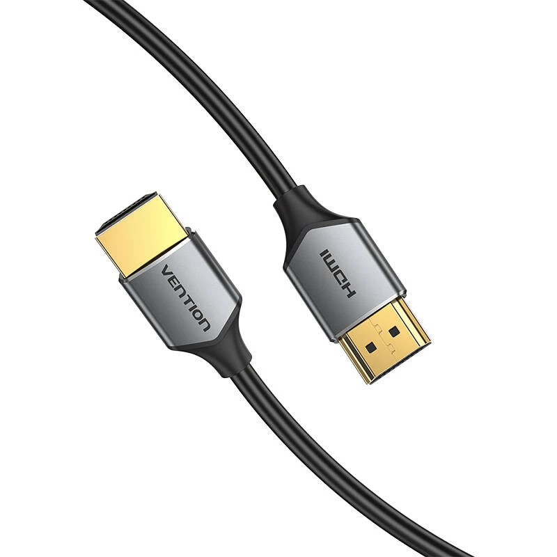 Īpaši plāns HDMI HD kabelis Vention ALEHF 1m 4K 60Hz (pelēks)