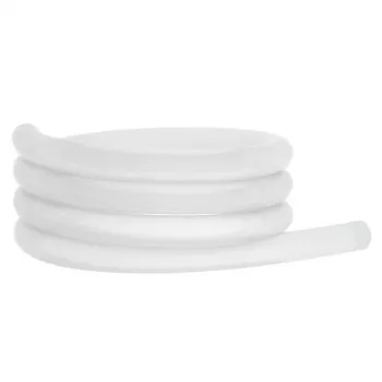 Dzesēšanas silikona liekšanas ieliktnis datora cietajām caurulēm Barrow GJSGW-12, 12 mm, 10 cm, balts
