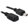 USB kabelis DeLOCK 82667 1m Melns Vīrišķais/Sievišķais