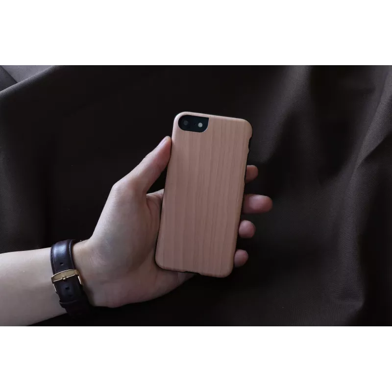 Telefona maciņš iPhone 7/8 — man and wood ampero, melns