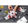 LEGO Star Wars V-19 Torrent Fighter 75432 konstruktors — 567 gab., 3 minifigūras, izstādes un rotaļu modelis