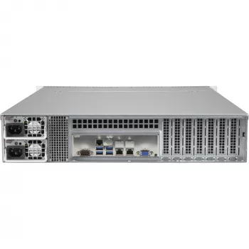 Supermicro SC825 BTQC-R1K23LPB - Rack Mount - 2U - verbessertes, erweitertes ATX - SATA/SAS - Hot-Swap 1200 Watt - Melns
