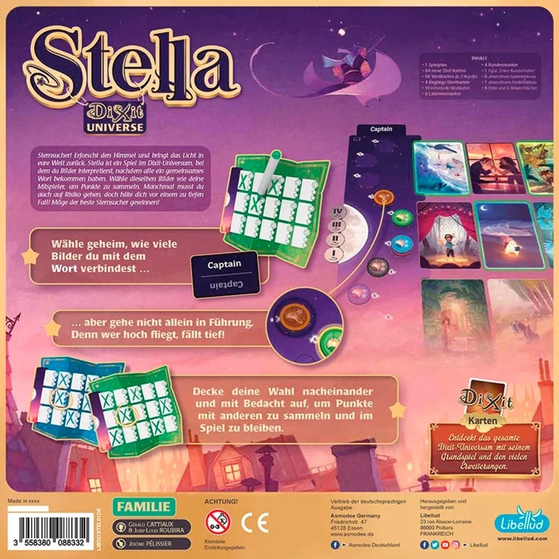 Stella Dixit Universe ģimenes spēle