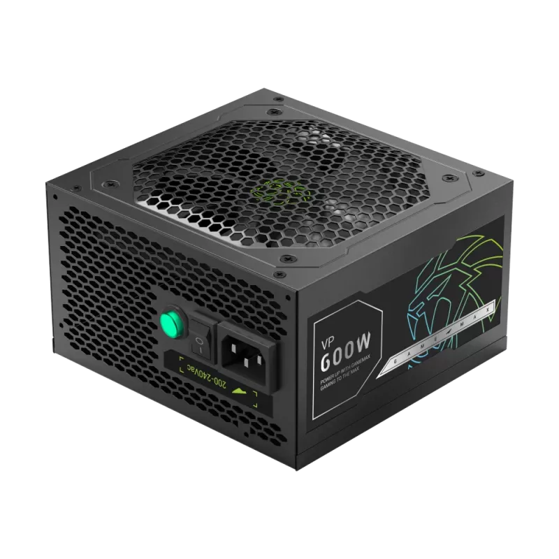 Gamemax Barošanas bloks, 80 PLUS, Standarta | VP 600S | 600 W